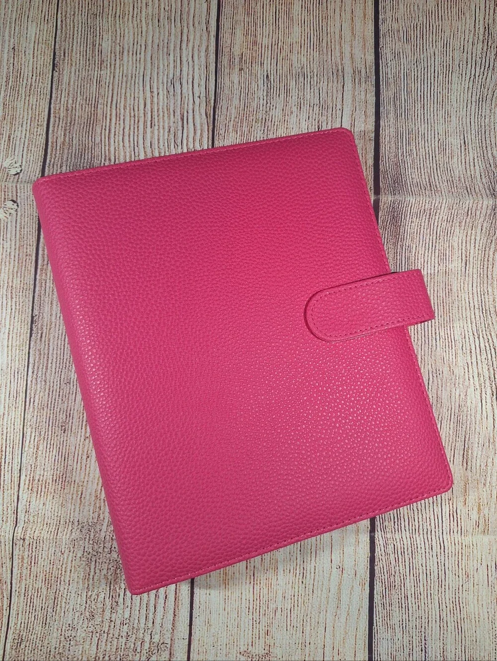 Hot Pink Planner Binder A5 Hot Pink, Budget Binder, Pink Organizer,